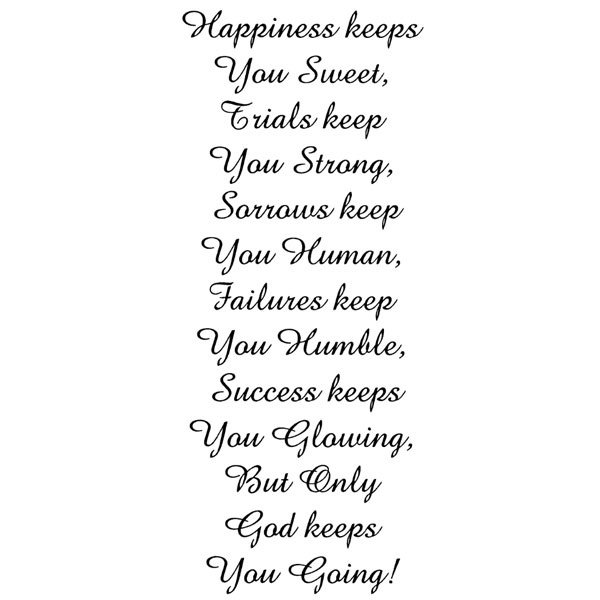 Happiness Keeps You Sweet/Cling